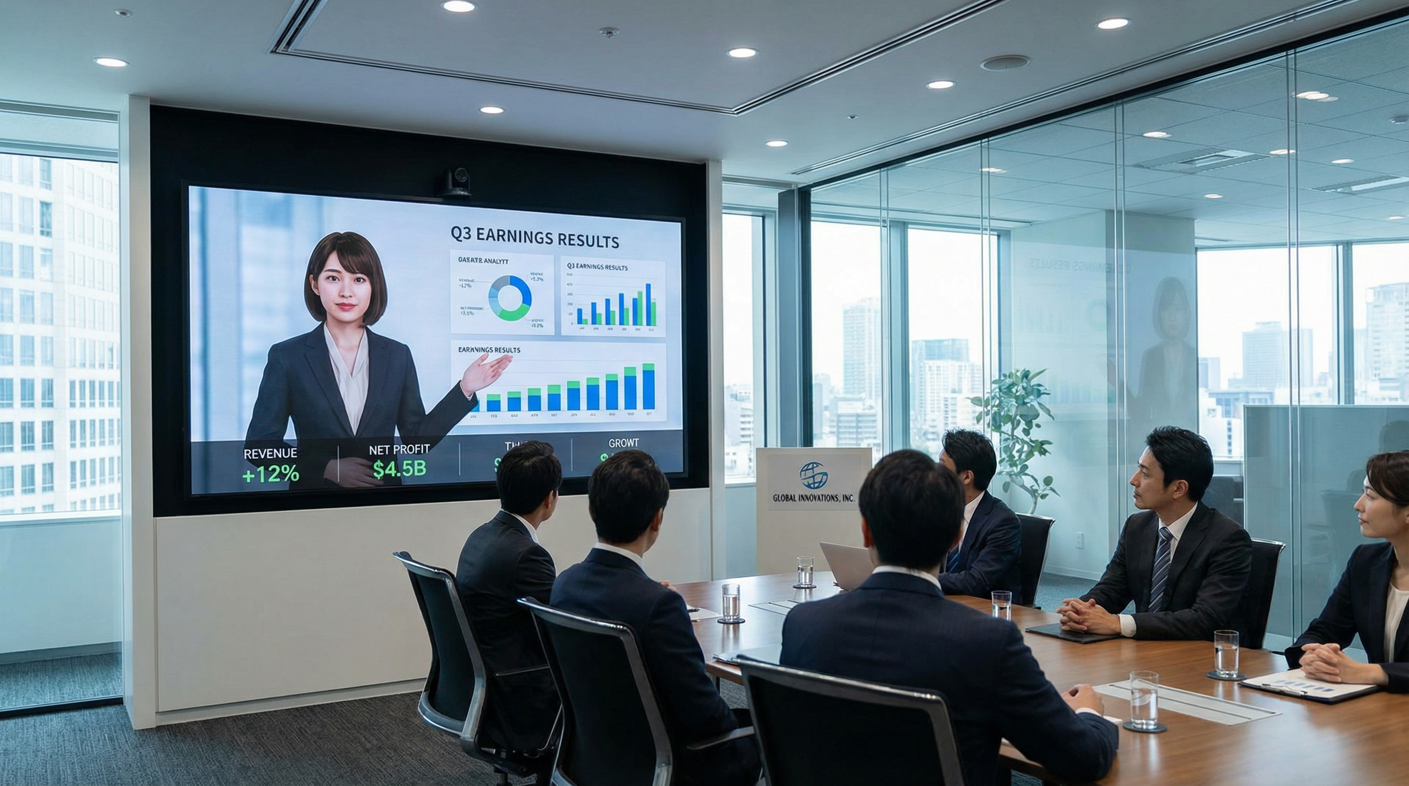 決算発表・IR動画